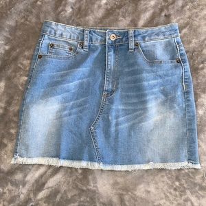 Showpo denim miniskirt